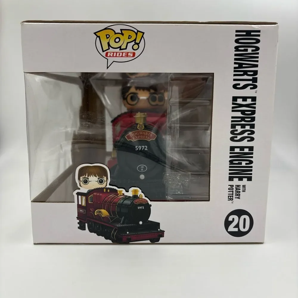 NIB Funko Pop! Rides Hogwarts Express Engine with‎ Harry Potter #20